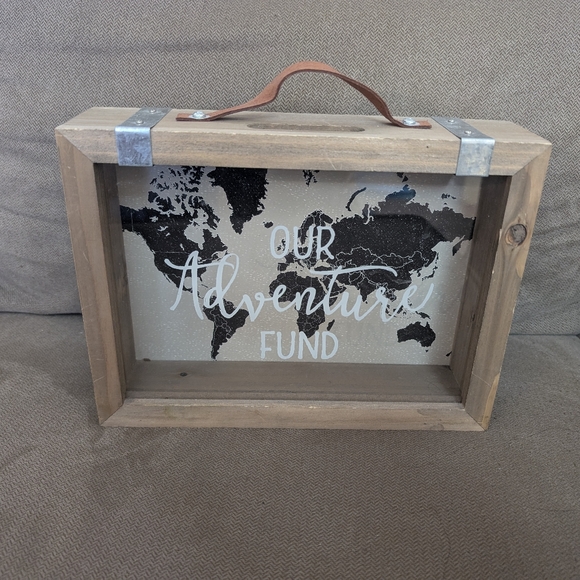 Wedding bundle Adventure Fund and Mr. & Mrs. Signs boho vintage reception decor - Picture 10 of 11